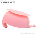 Bol de silicone de qualité pour bébé